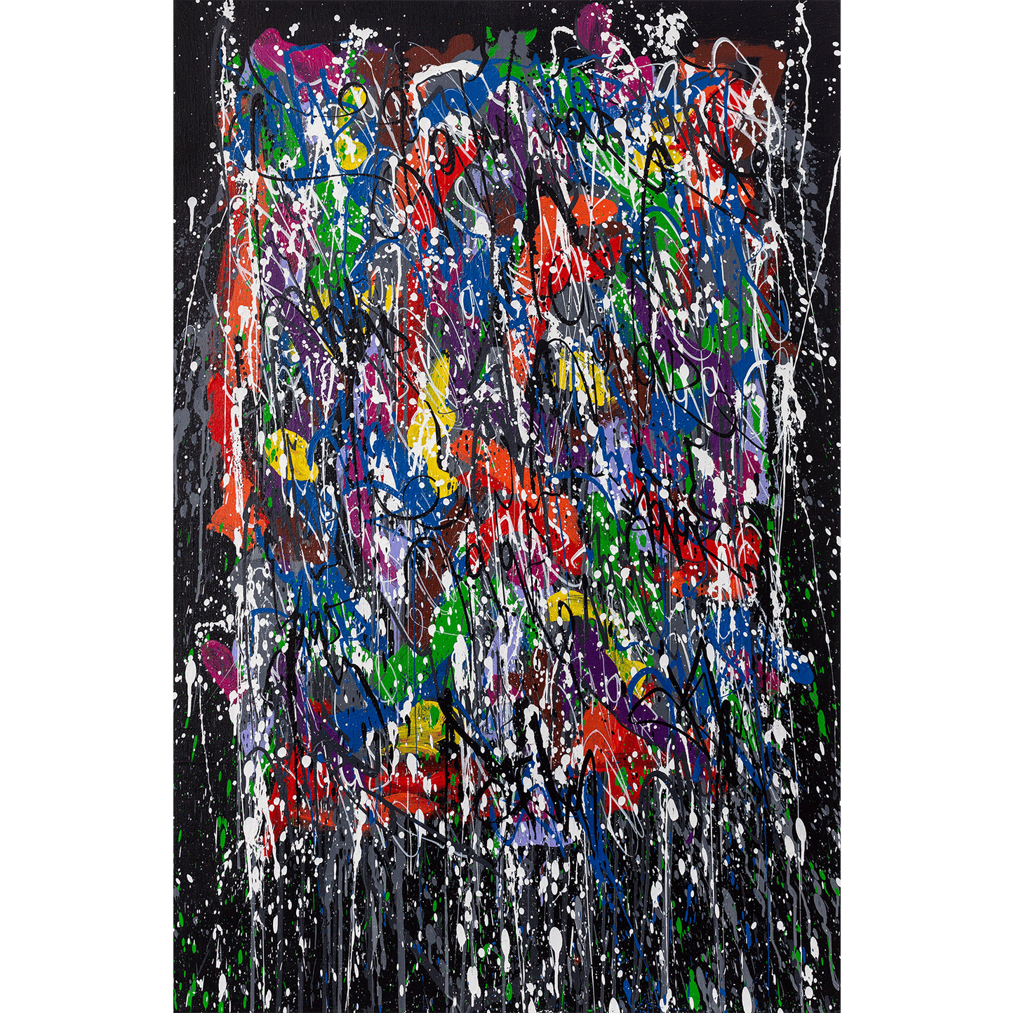 Collectible Eyes Wide Open art piece by JonOne, sold via Underdogs