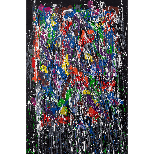 Collectible Eyes Wide Open art piece by JonOne, sold via Underdogs