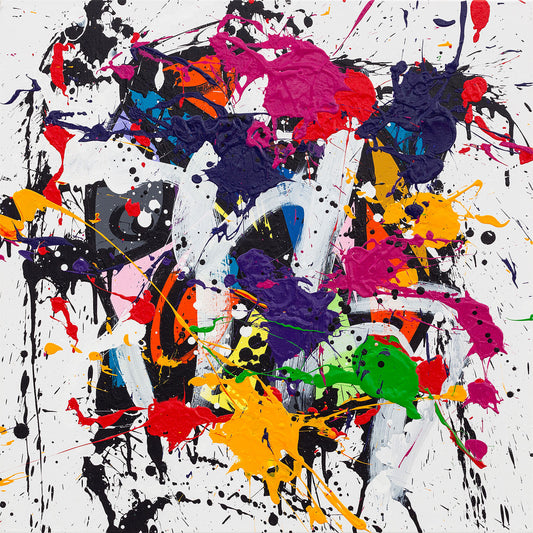 Limited edition Lu Lu 157st piece by JonOne available at Underdogs