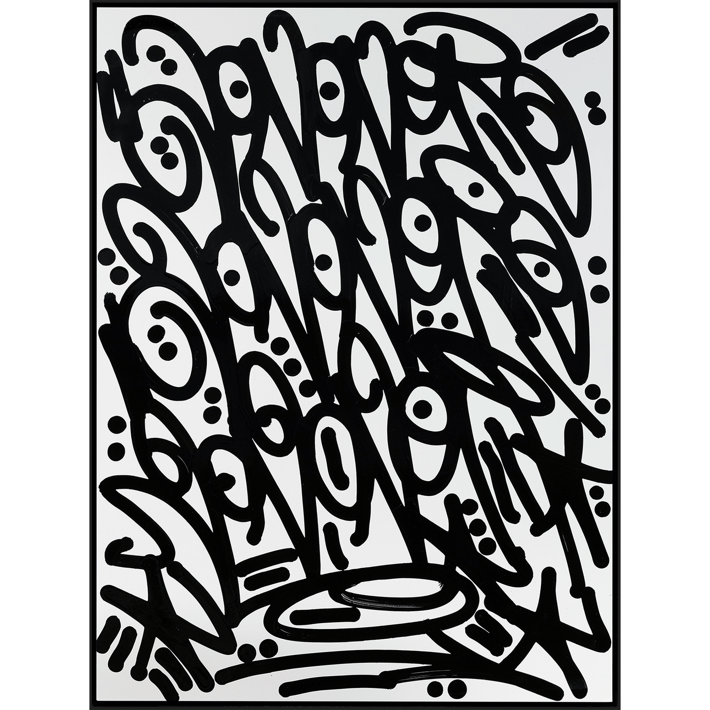 Spanish Keys print by JonOne on sale at Underdogs gallery