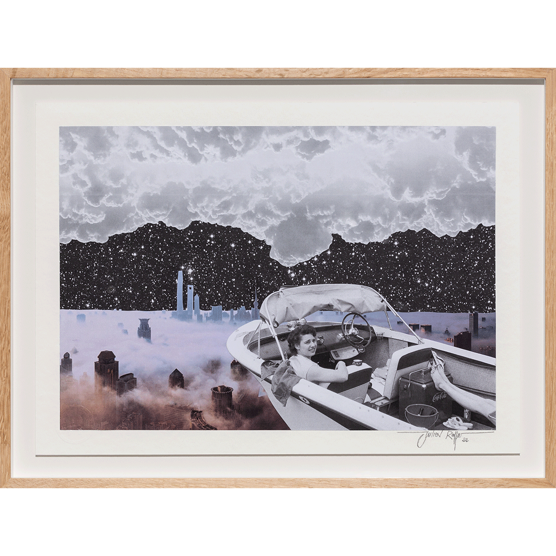 La Folie Des Grandeurs print by Julien Raffin on sale at Underdogs gallery
