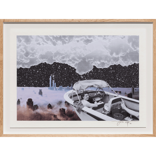 La Folie Des Grandeurs print by Julien Raffin on sale at Underdogs gallery