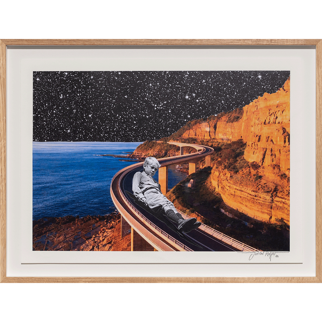 La Folie Des Grandeurs print by Julien Raffin on sale at Underdogs gallery