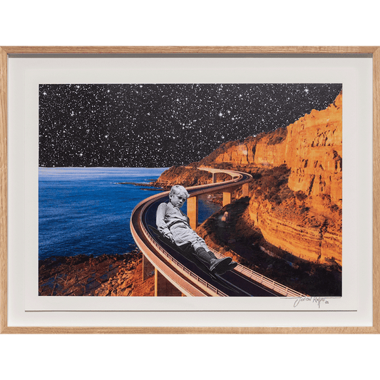 La Folie Des Grandeurs print by Julien Raffin on sale at Underdogs gallery