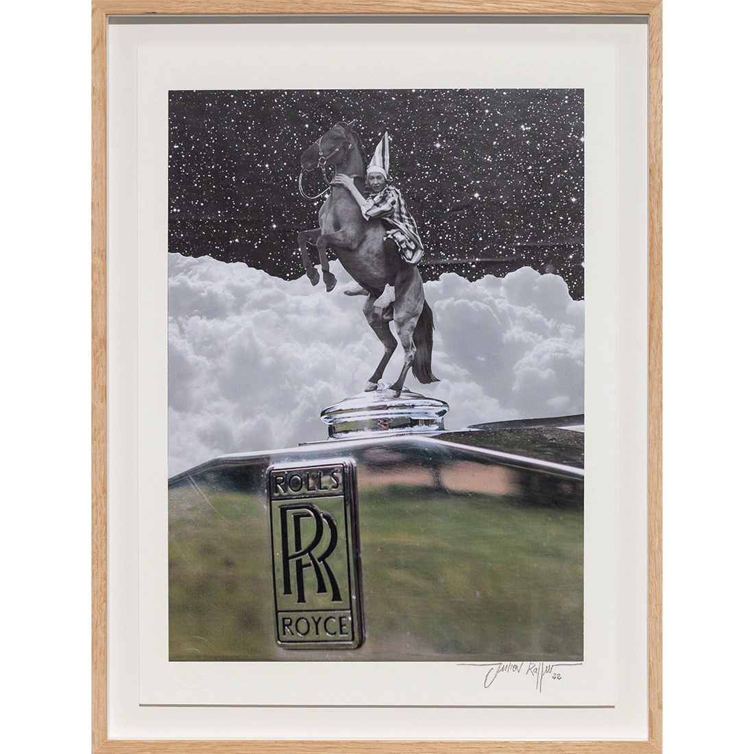 Collectible La Folie Des Grandeurs art piece by Julien Raffin, sold via Underdogs