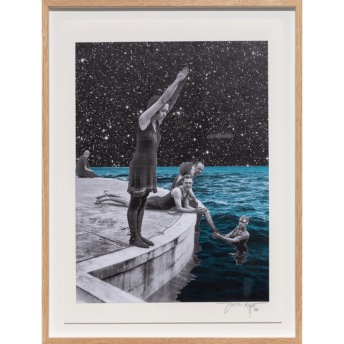 La Folie Des Grandeurs print by Julien Raffin on sale at Underdogs gallery