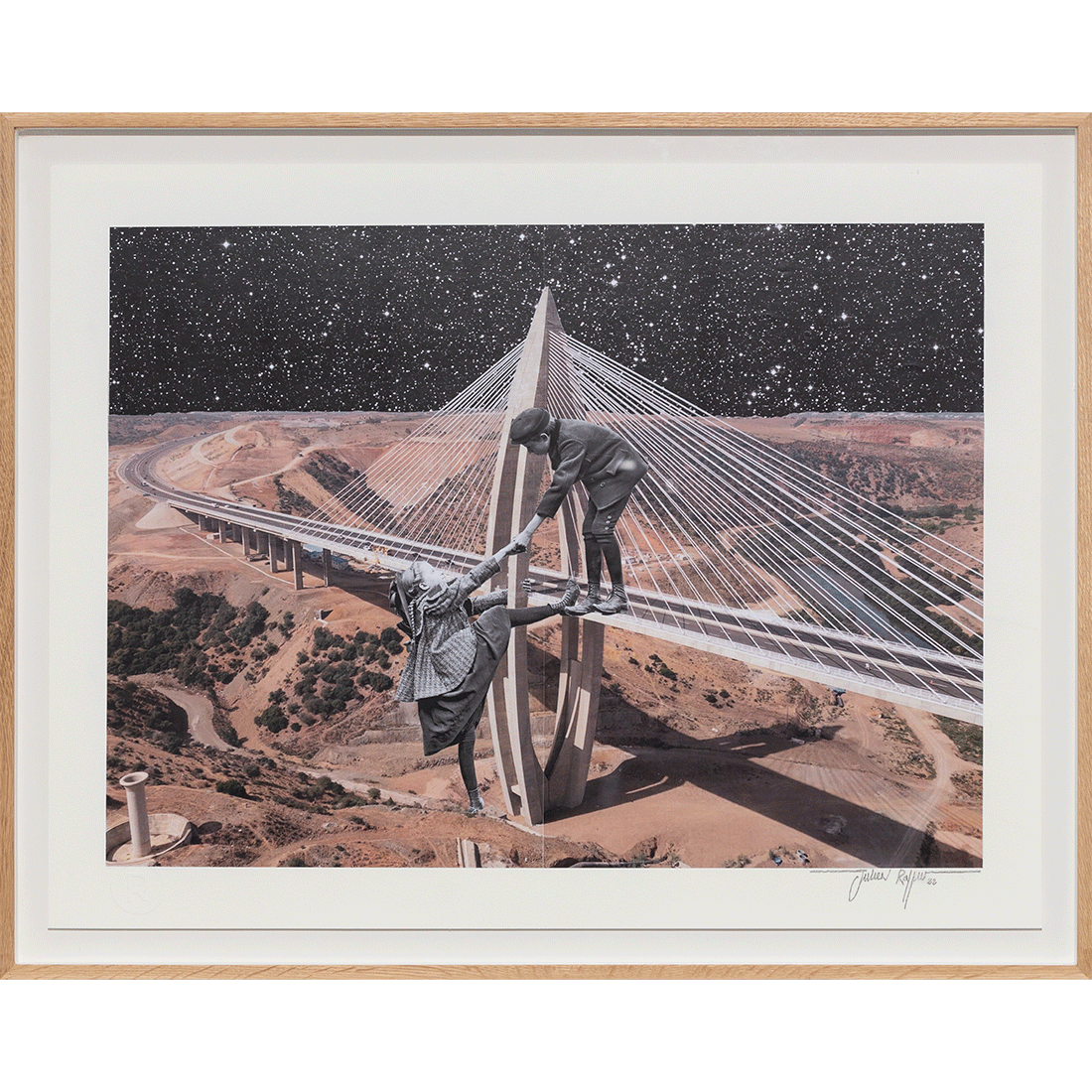 Collectible La Folie Des Grandeurs art piece by Julien Raffin, sold via Underdogs