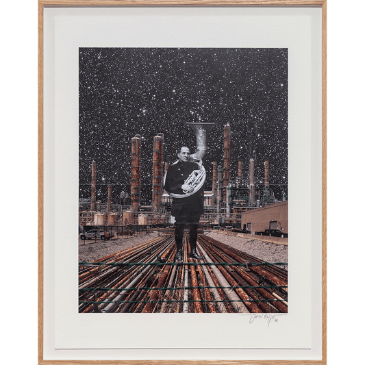 La Folie Des Grandeurs print by Julien Raffin on sale at Underdogs gallery