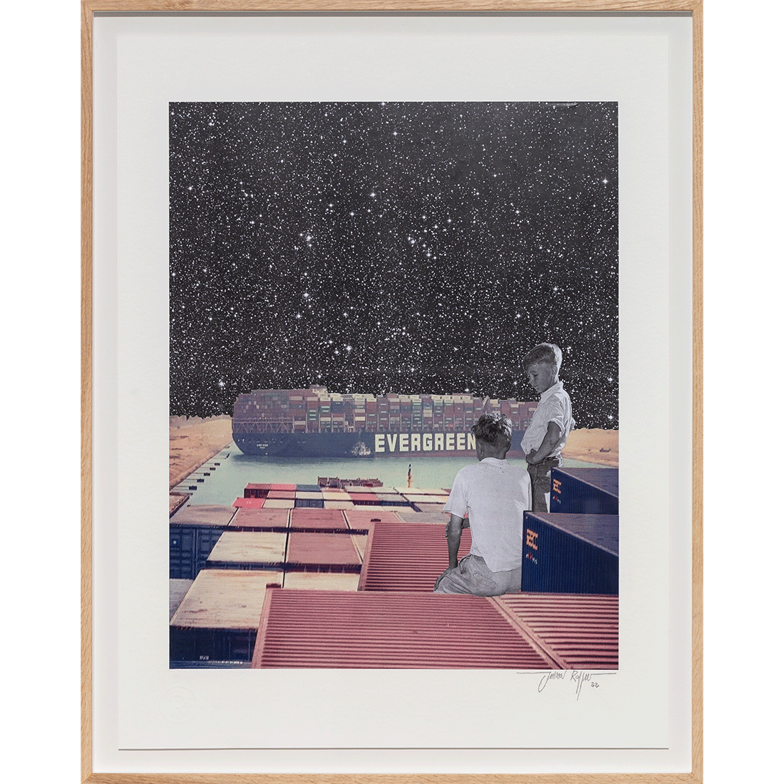 La Folie Des Grandeurs print by Julien Raffin on sale at Underdogs gallery