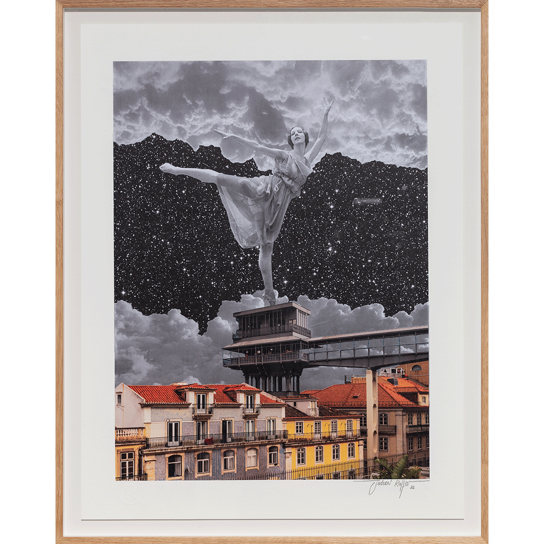 Collectible La Folie Des Grandeurs art piece by Julien Raffin, sold via Underdogs