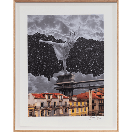 Collectible La Folie Des Grandeurs art piece by Julien Raffin, sold via Underdogs