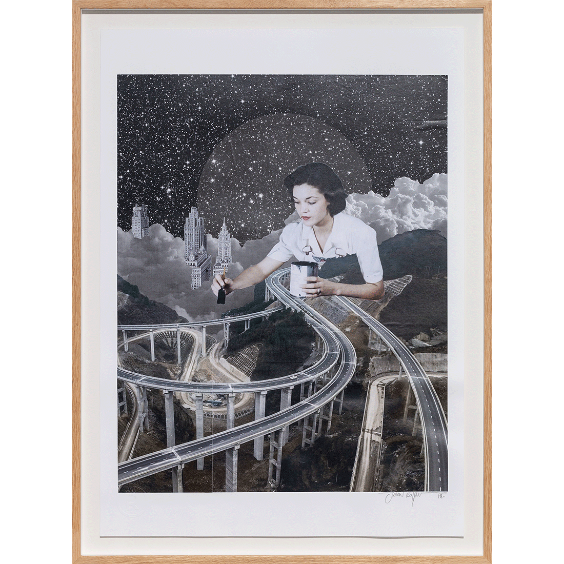 La Folie Des Grandeurs print by Julien Raffin on sale at Underdogs gallery