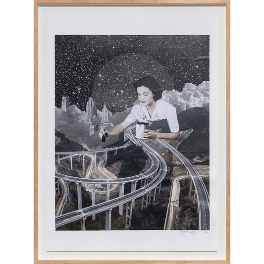 La Folie Des Grandeurs print by Julien Raffin on sale at Underdogs gallery