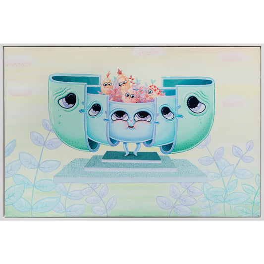 Buy the Imaginario Solo Show artwork by Maria Imaginário now at Underdogs