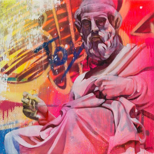 Solo Exhibition print by PichiAvo on sale at Underdogs gallery