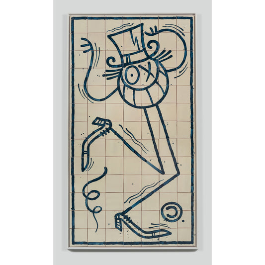 Collectible Andre Solo Show art piece by André Saraiva, sold via Underdogs