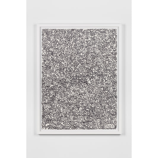 Limited edition Solo Exhibition piece by FUZI available at Underdogs