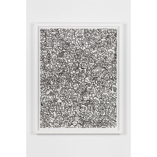 Solo Exhibition print by FUZI on sale at Underdogs gallery