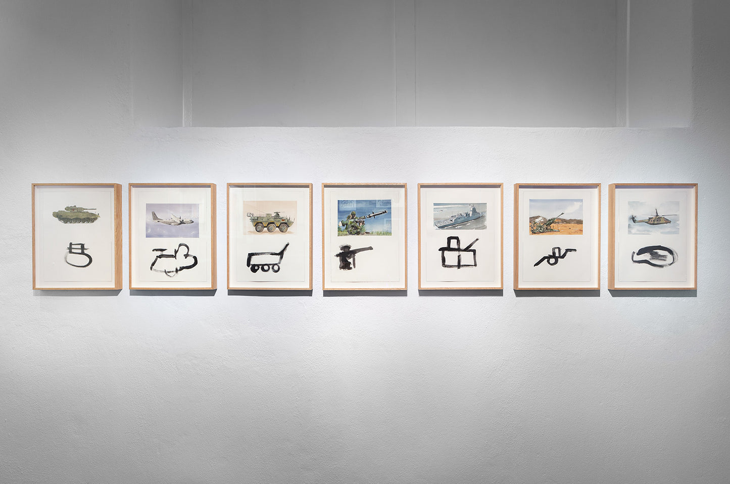Collectible Deconstruir La Guerra art piece by Escif, sold via Underdogs