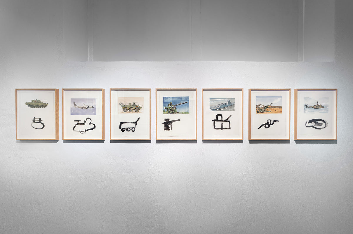 Limited edition Deconstruir La Guerra piece by Escif available at Underdogs