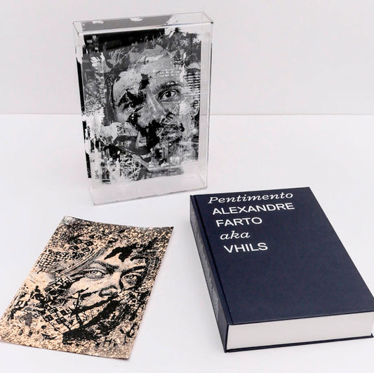Limited edition Pentimento Special Edition piece by Alexandre Farto aka Vhils available at Underdogs
