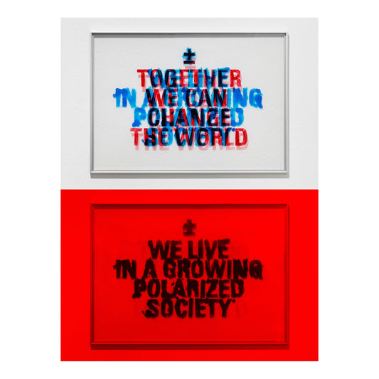 From Lisboa To The World Group Show print by ±MaisMenos± on sale at Underdogs gallery