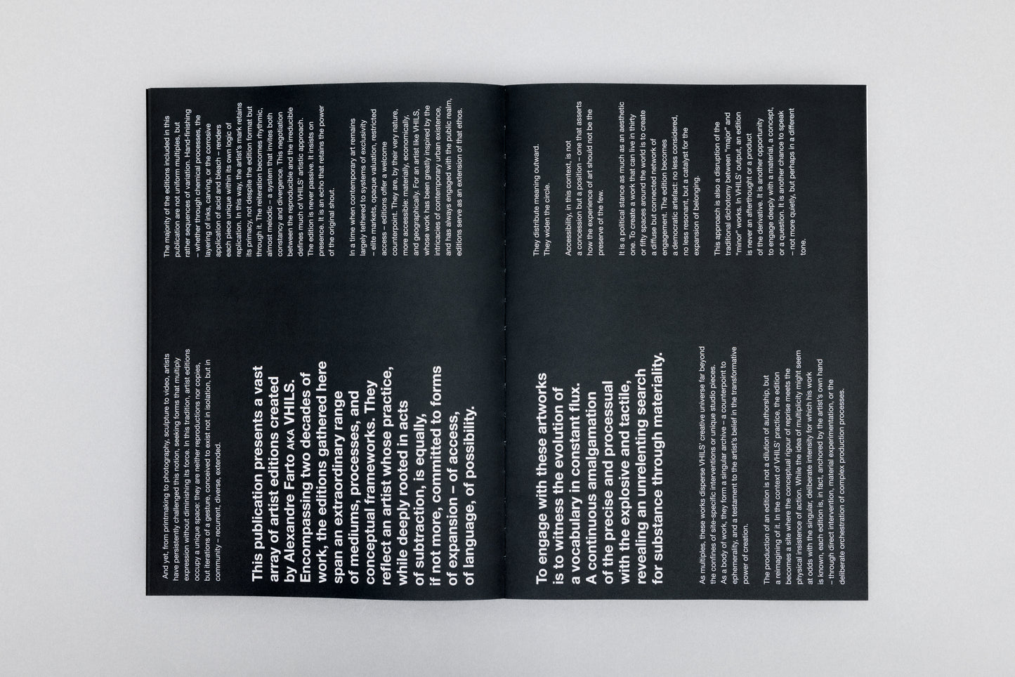 The complete editions by Alexandre Farto aka Vhils from the year 2008 to 2024