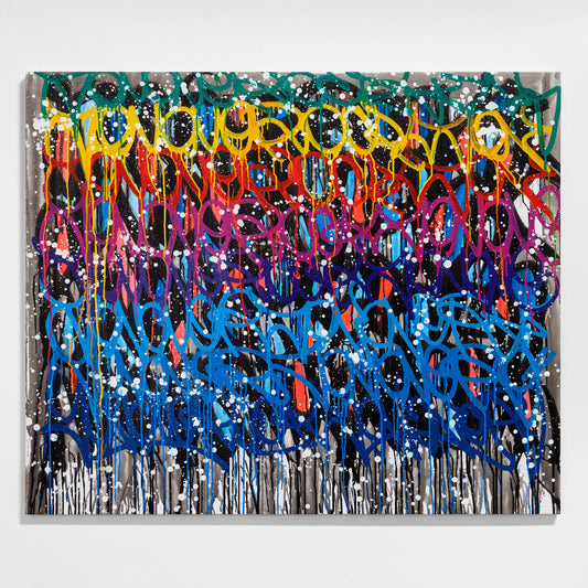 Time Line print by JonOne on sale at Underdogs gallery