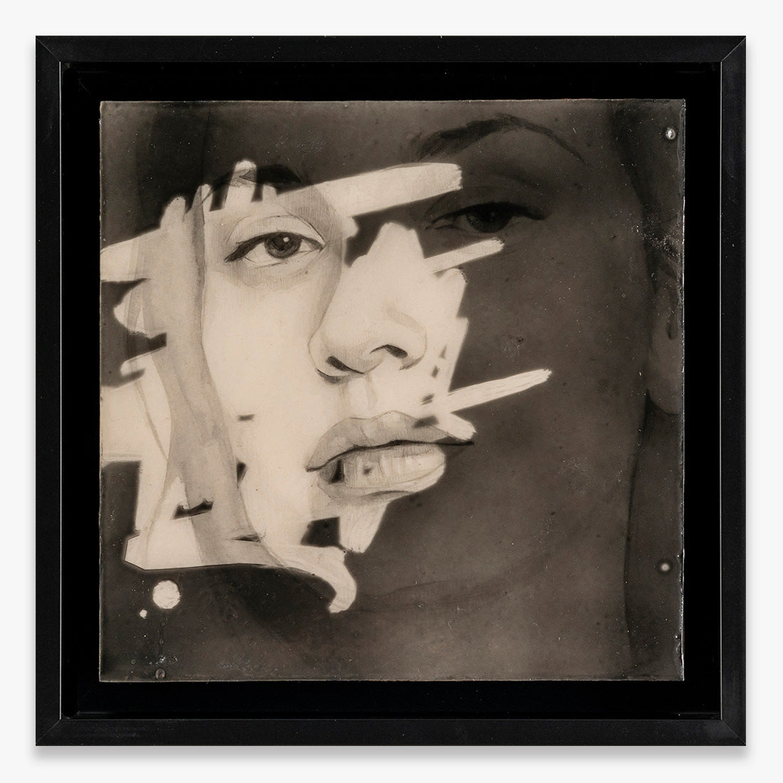 Collectible We Carry The Beast S Echoes art piece by Tamara Alves, sold via Underdogs