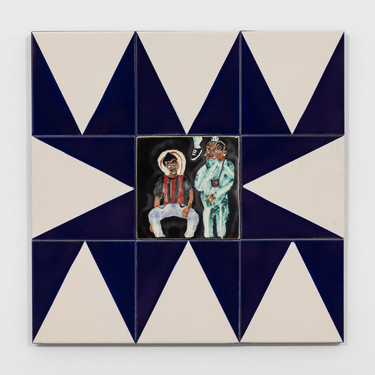 Limited edition Azulejux Iii piece by Unidigrazz available at Underdogs