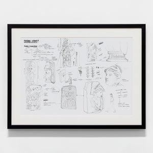 Untitled (Sketch of Athena for Lisbon)