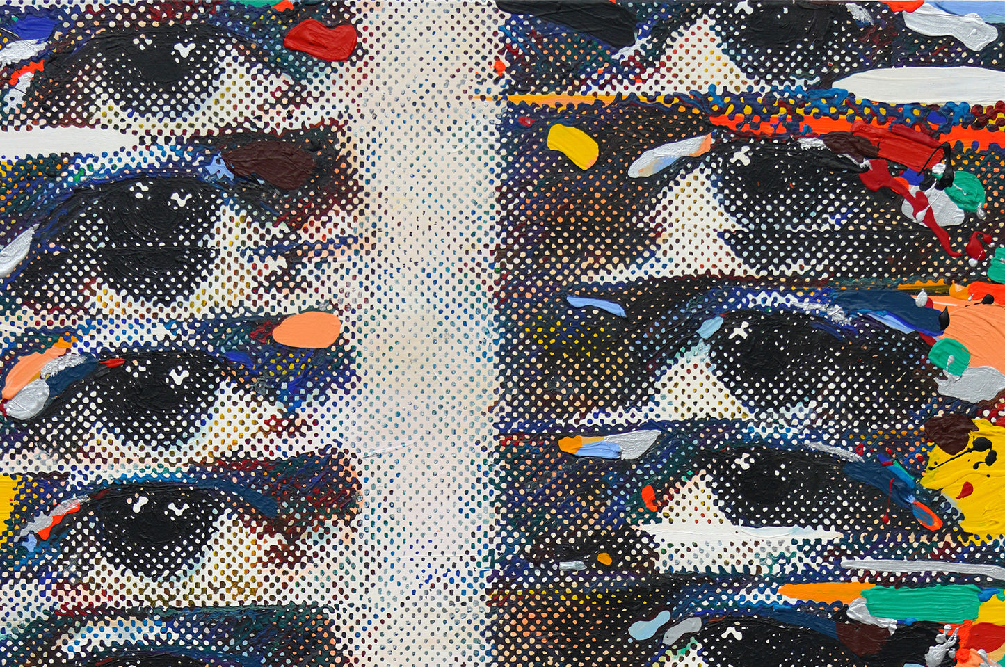 Mirrored thought (blue)