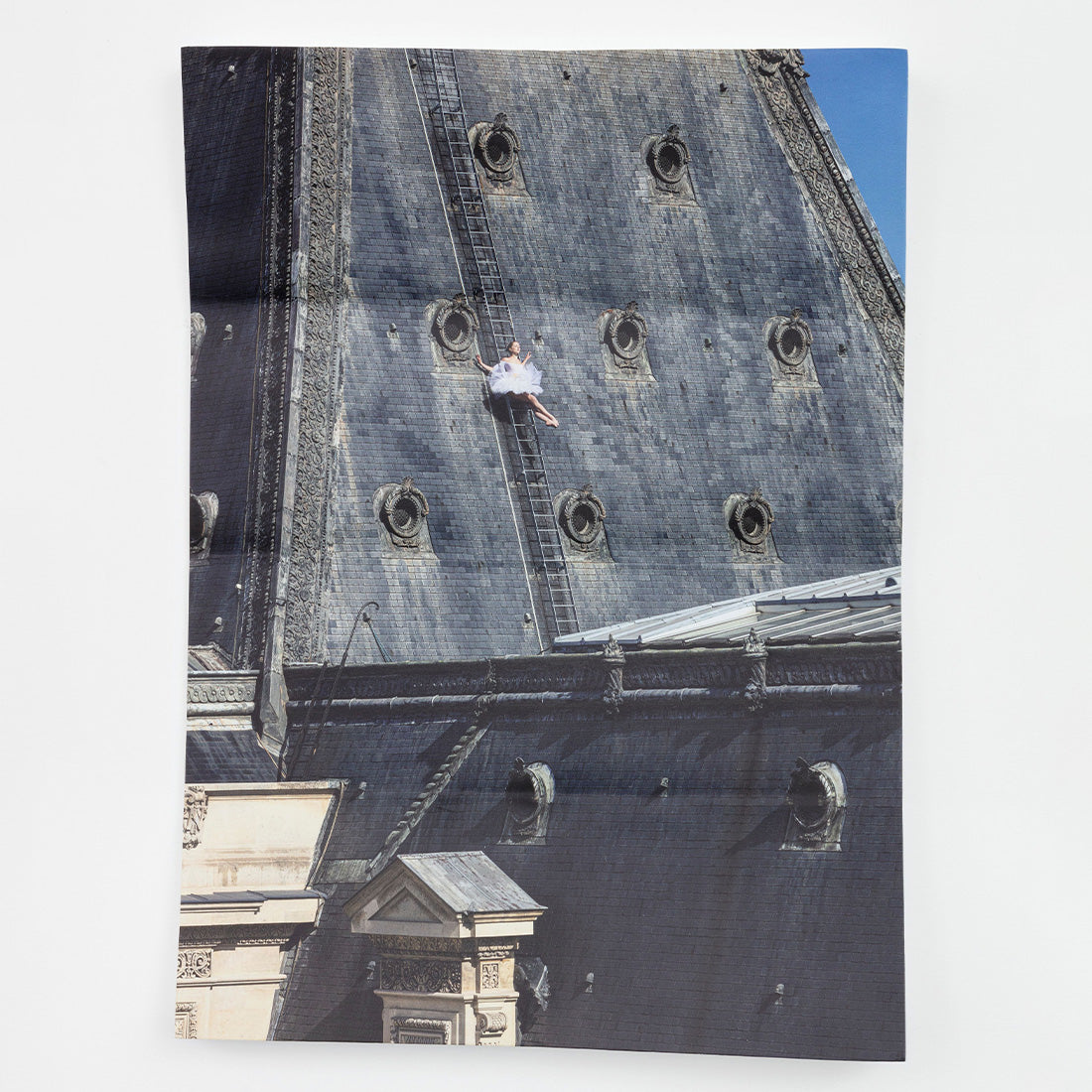 Ballet, Sur les Toits du Louvre #6, Vertical, Paper Block, Paris, France