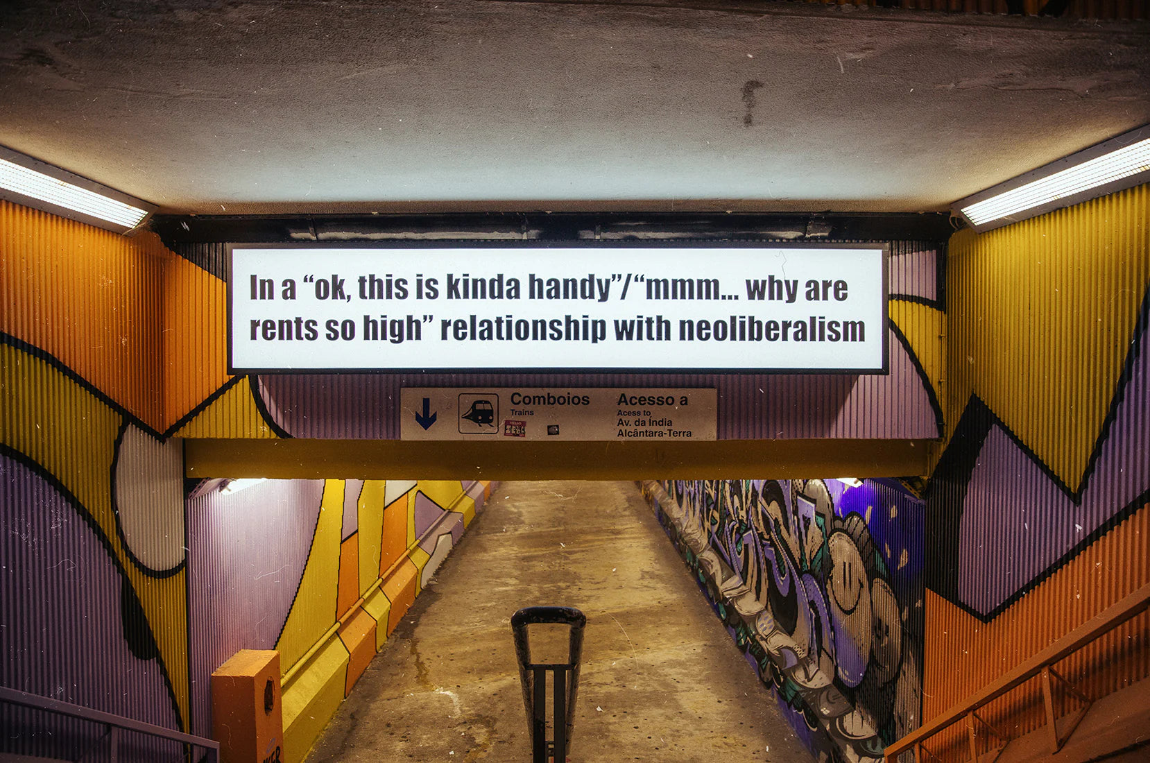 Image Block 2 - Alcântara-Mar train station, Lisbon