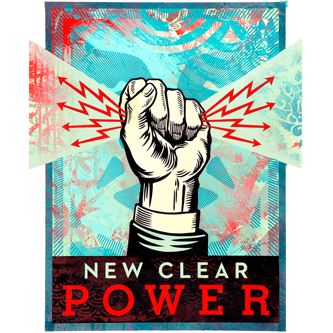 New Clear Power (Red/Blue)