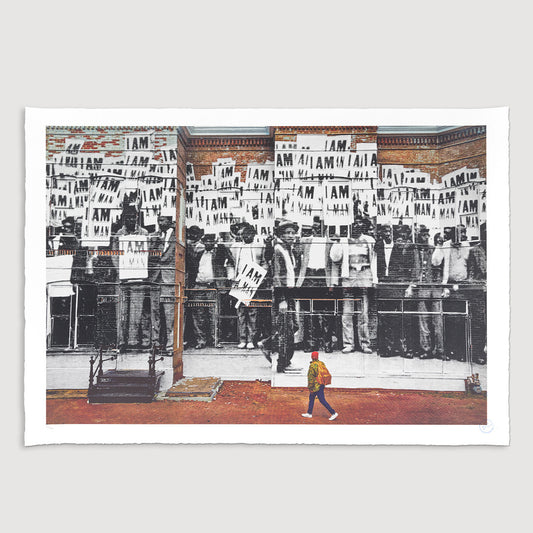 Unframed, I am a Man, Washington DC, USA