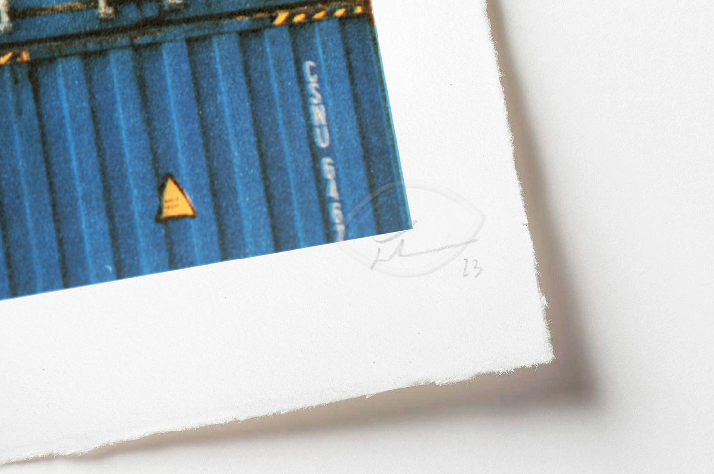 Ballerina in containers, On the Edge, Le Havre, France