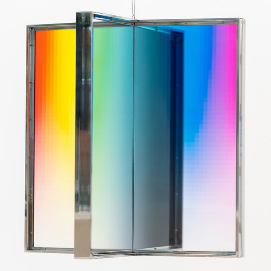Collectible W3 Structural art piece by Felipe Pantone, sold via Underdogs