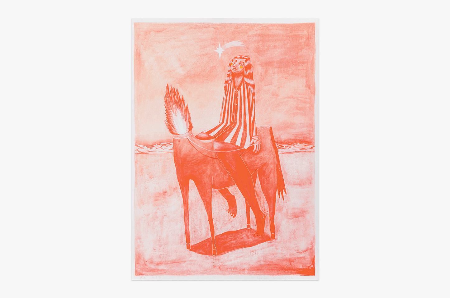 Full artwork animated – horse and rider composition