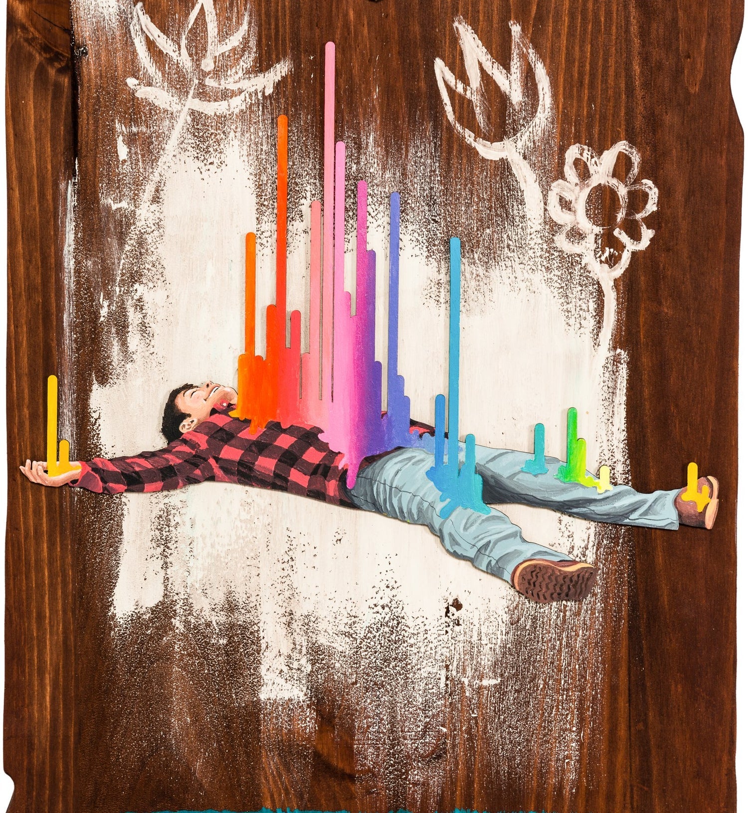 Artwork from Gourmet Experience Underdogs Gallery exhibition at Underdogs