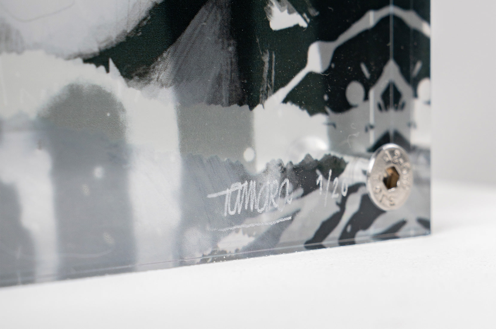 Close-up of female face detail in “Restless” by Tamara Alves