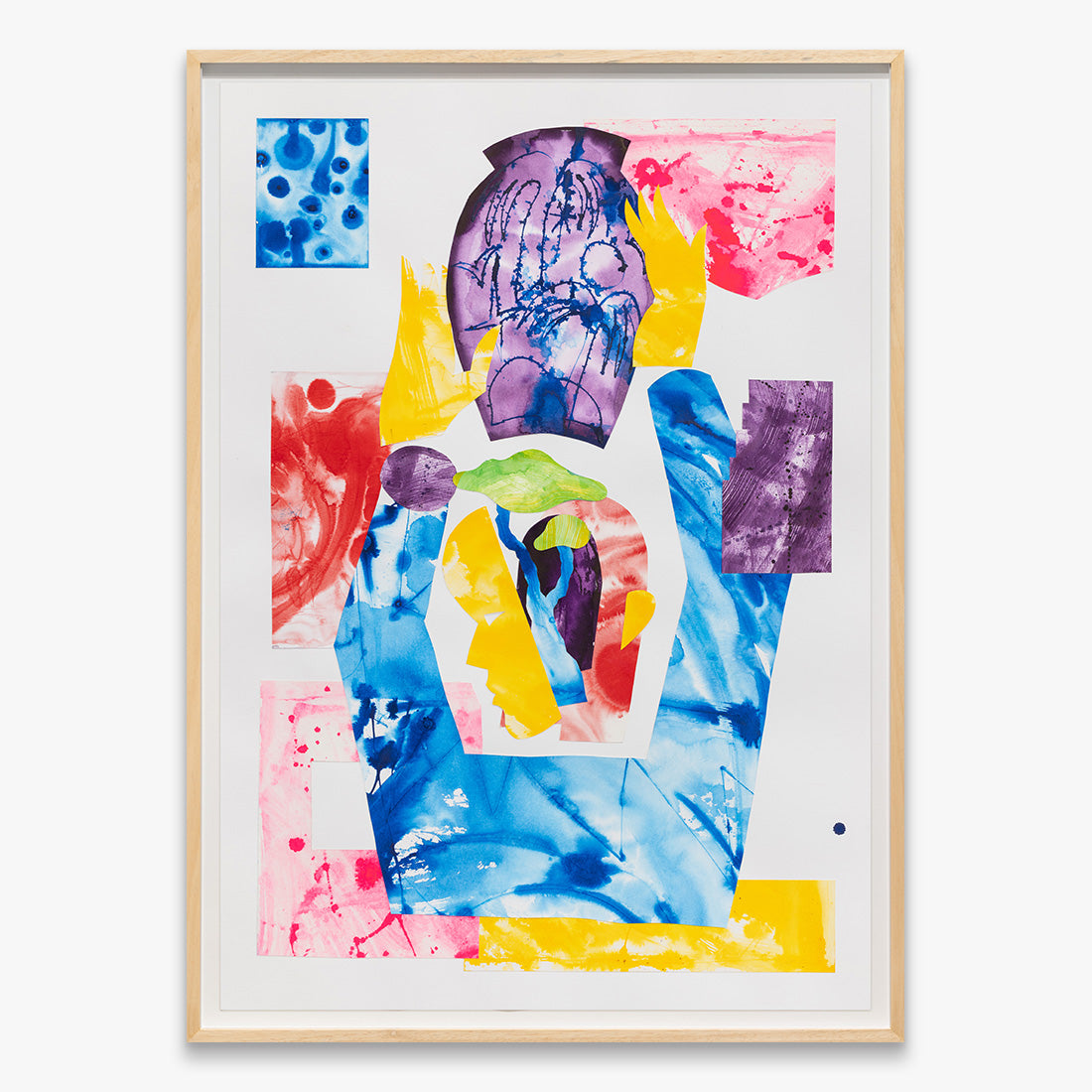 FILM III: NO OTHER CHOICE by AKACORLEONE – acrylic ink on paper, contemporary artwork, Underdogs Gallery