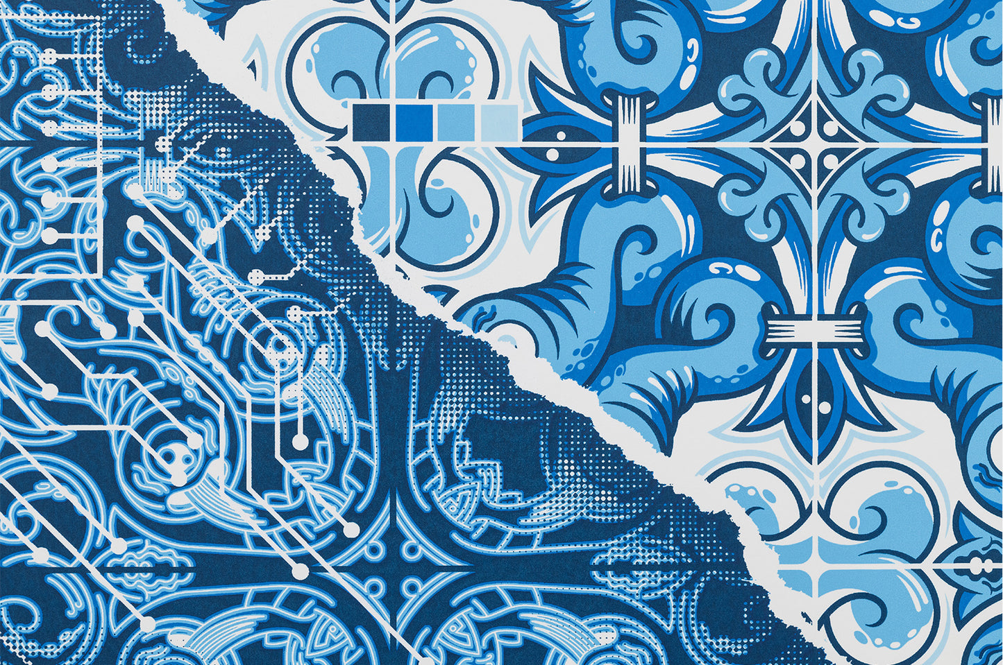 AZ559 (BLUEPRINT GLITCH) + Underdogs Artists Collection Book