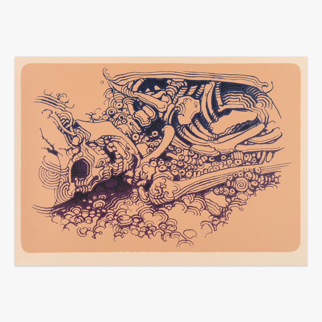 Collectible It Really Is An Actual List Of Reasons To Exist art piece by Alexandre Farto aka Vhils, sold via Underdogs