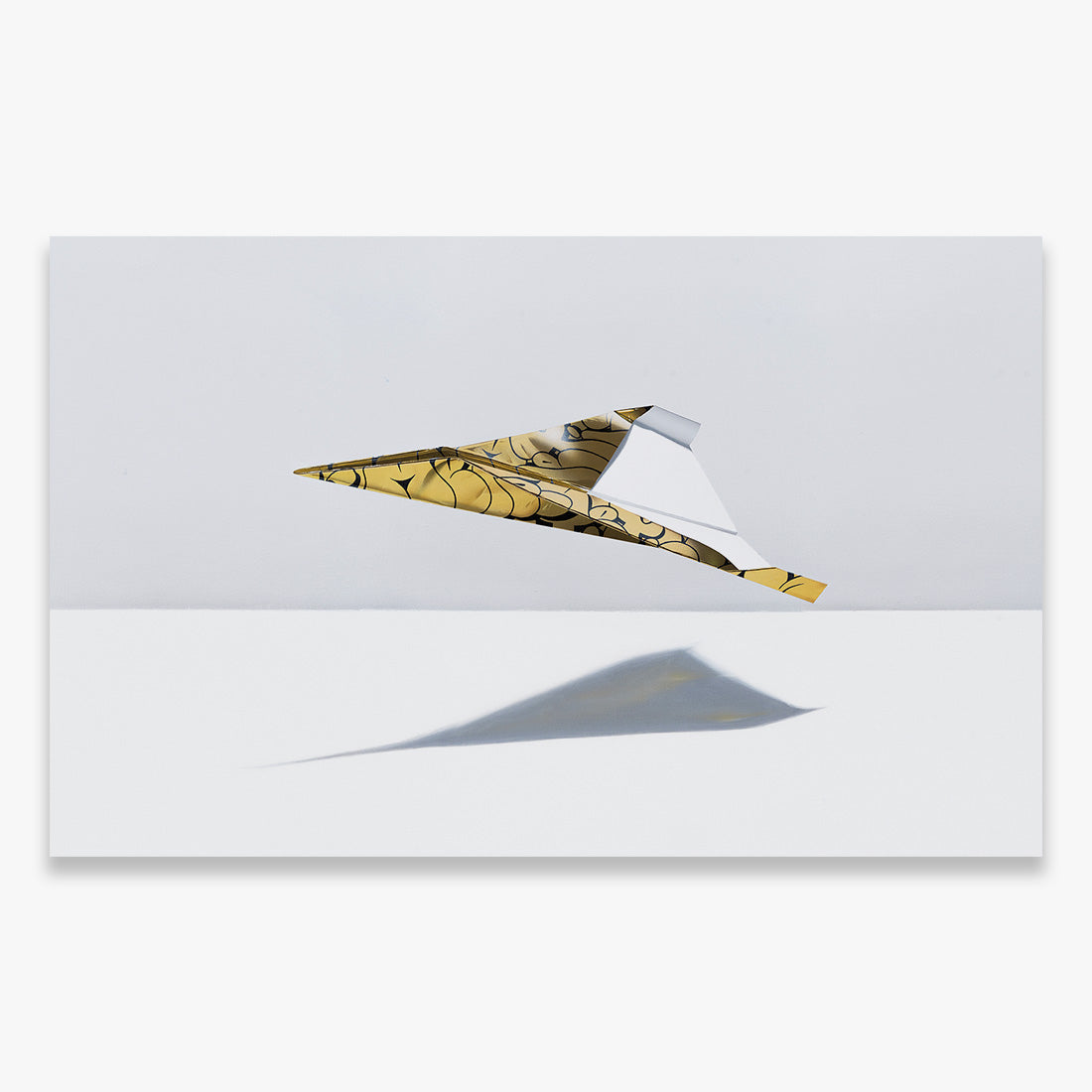 Golden Paper Plane XXV