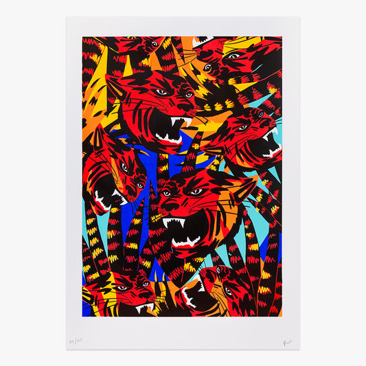 Buy the Respeita Rodrigo Ribeiro Saturnino Screen Print artwork by ROD now at Underdogs