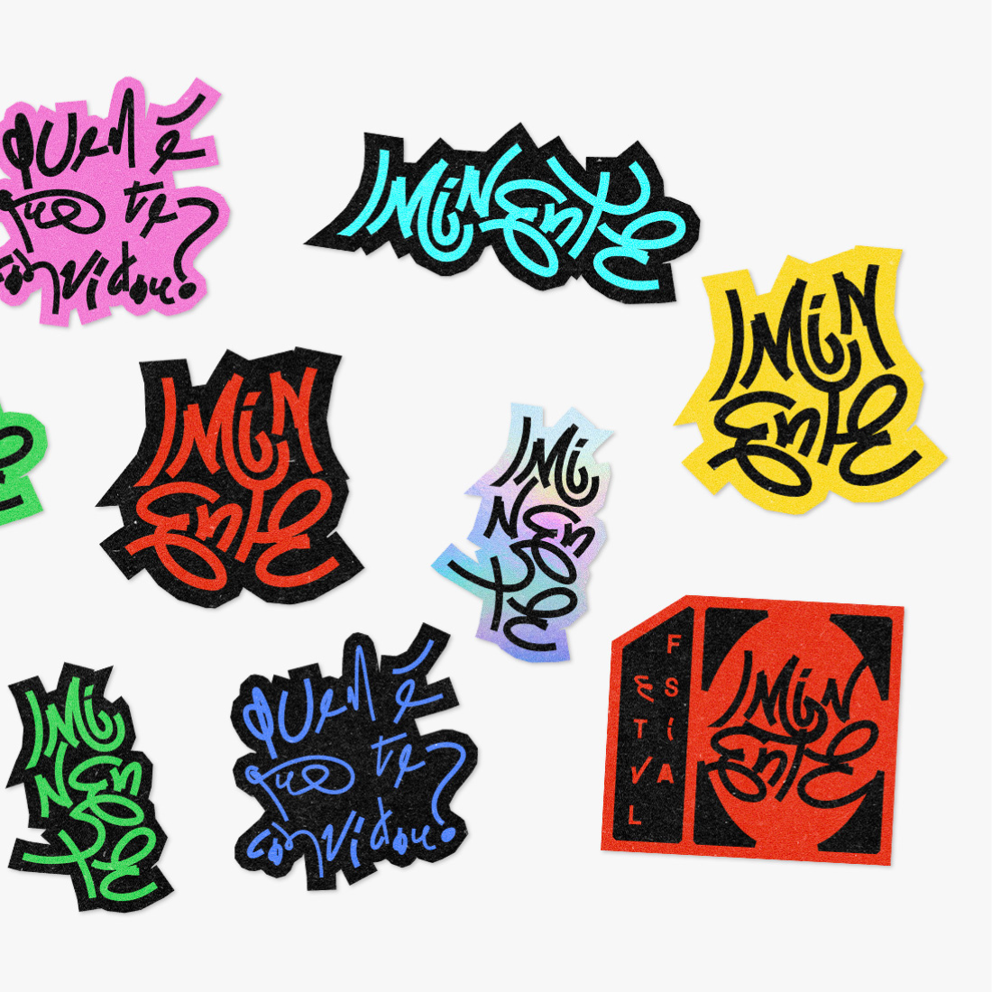 Iminente sticker pack