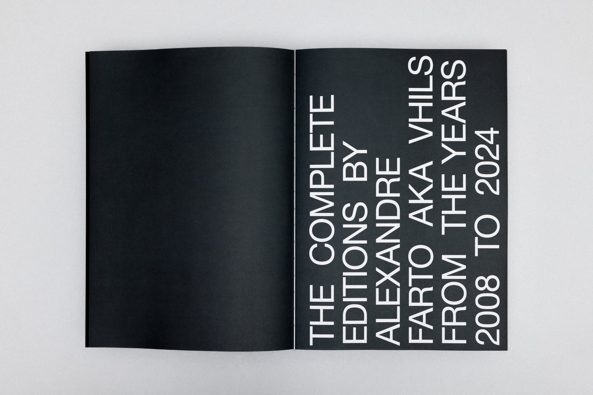 Cover of The Complete Editions 2008–2024 book by Vhils, Underdogs Gallery