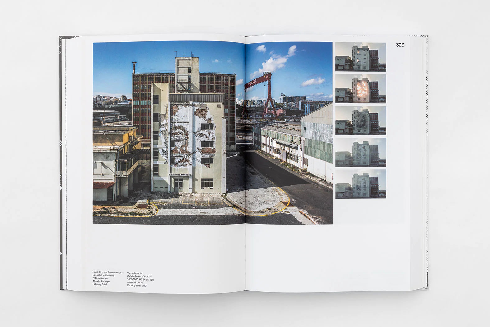 Collectible Pentimento art piece by Alexandre Farto aka Vhils, sold via Underdogs