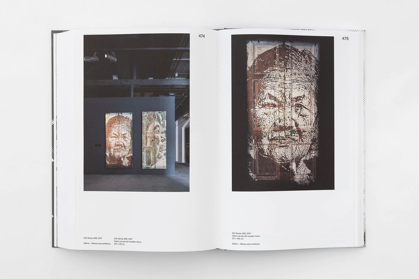 Limited edition Pentimento piece by Alexandre Farto aka Vhils available at Underdogs